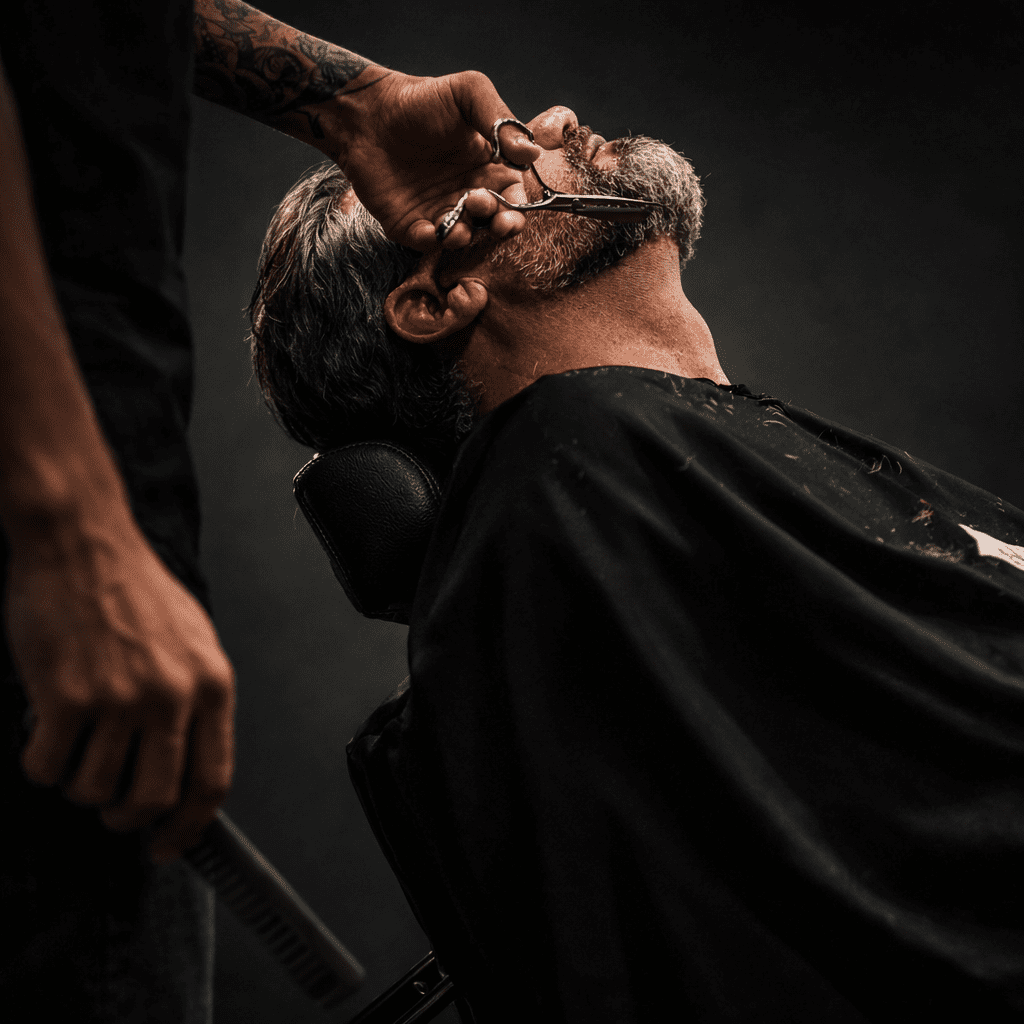 Diseño de barba impecable en Luvan Studio
