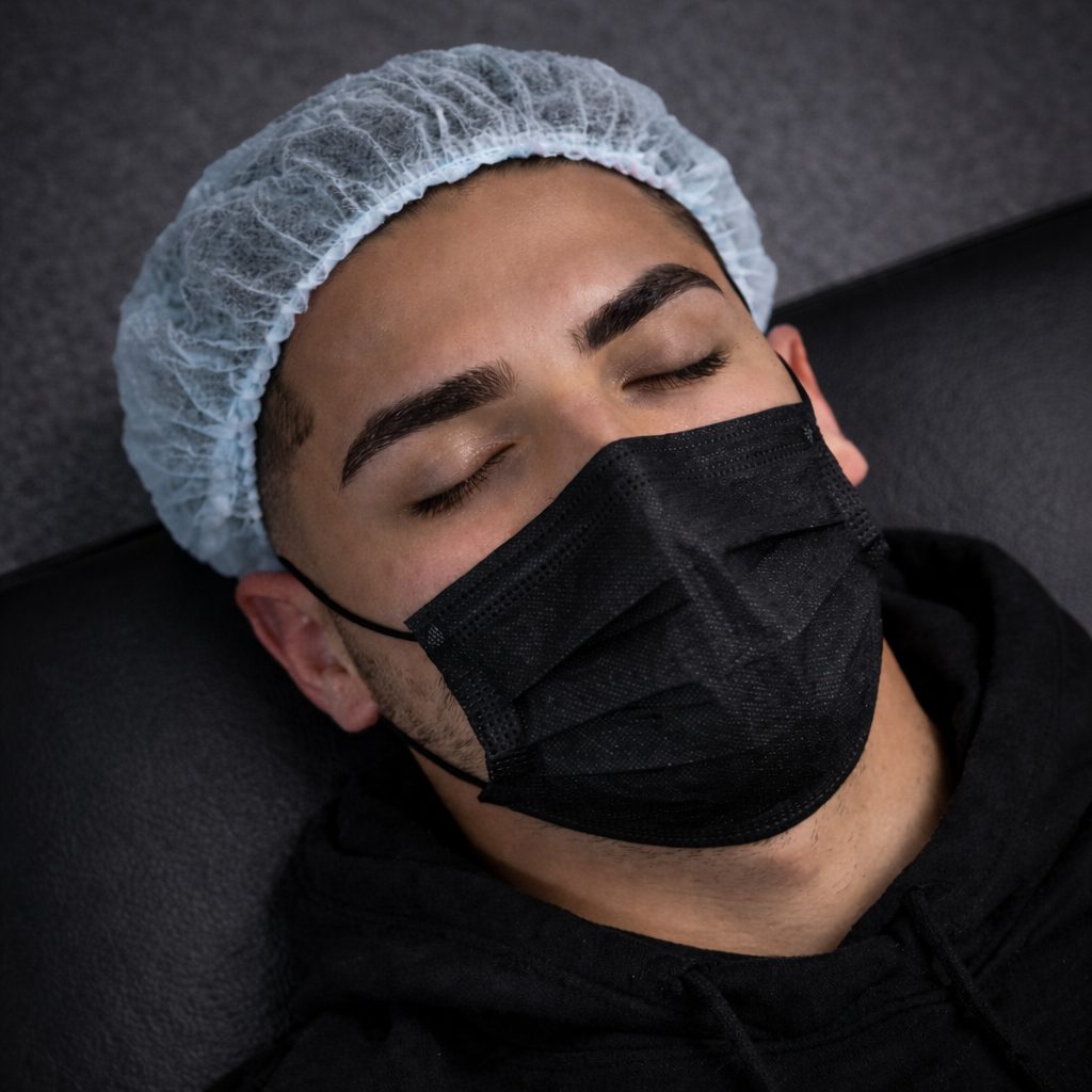 Microblading cejas para hombre